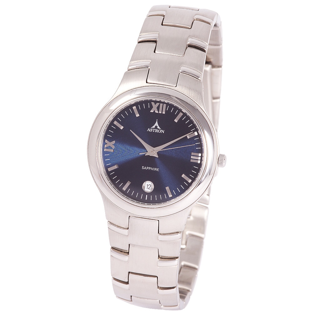 Ceas barbatesc ASTRON, carcasa inox, calendar, nickel free, 35 mm