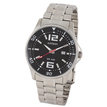 Ceas de barbati ASTRON cu bratara metalica, culoare argintie, 42 mm Ceas de barbati ASTRON cu bratara metalica, culoare argintie, 42 mm