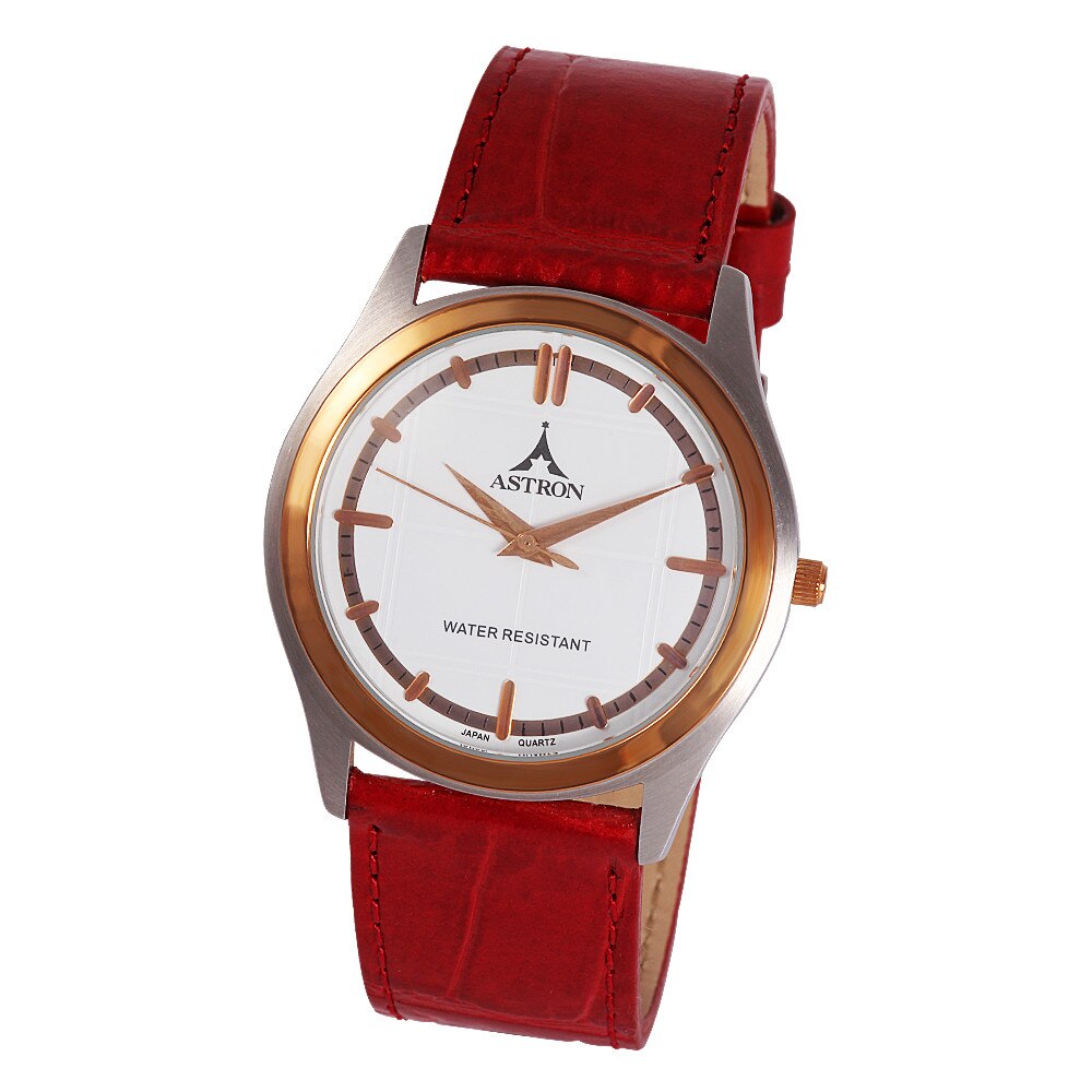 Ceas barbatesc ASTRON, mecanism quartz, carcasa bicolor, 40 mm