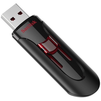Memorie USB Sandisk Cruzer Glide 64GB, USB 3.0 Memorie USB Sandisk Cruzer Glide 64GB, USB 3.0
