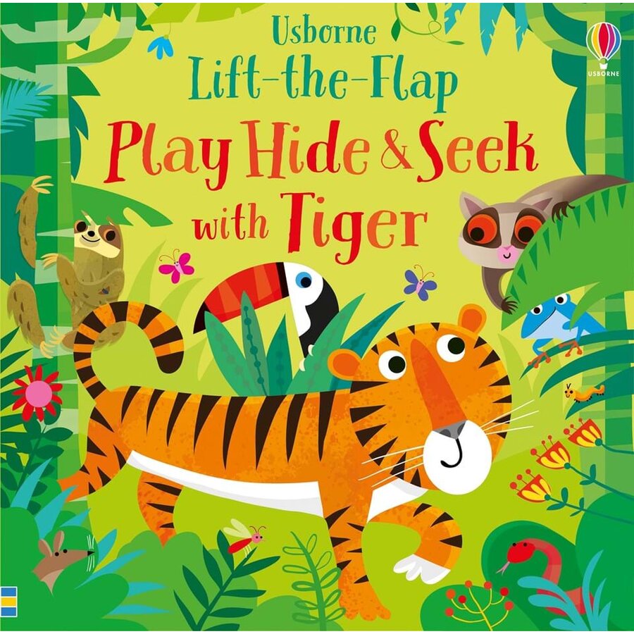 Play Hide and Seek With Tiger - Carte Usborne 0+