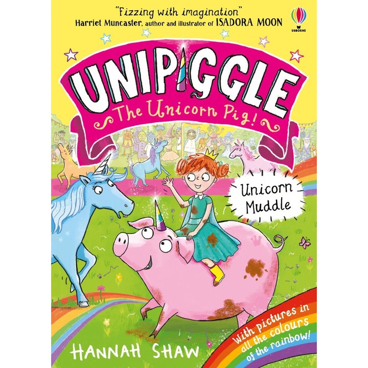 "Unicorn Muddle" könyv, 6 év+, Usborne