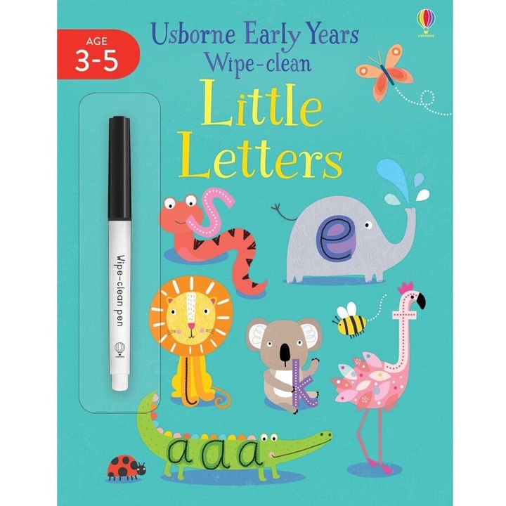 Ранни години Wipe-Clean - Little Letters - Usborne Book 3+