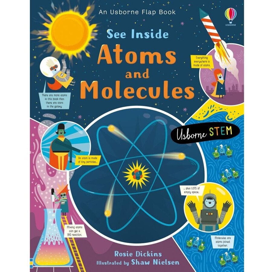See Inside Atoms and Molecules - Carte Usborne 6+