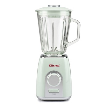 Blender GIRMI FR76, 600 W, 2 trepte de viteza + pulse, capacitate 1.5 litrii, 4 lame din inox, anti-alunecare, sistem siguranta, verde Blender GIRMI FR76, 600 W, 2 trepte de viteza + pulse, capacitate 1.5 litrii, 4 lame din inox, anti-alunecare, sistem siguranta, verde
