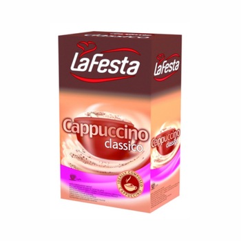 Cappucino LA FESTA 12,5 g, 10 pliculete, classic Cappucino LA FESTA 12,5 g, 10 pliculete, classic