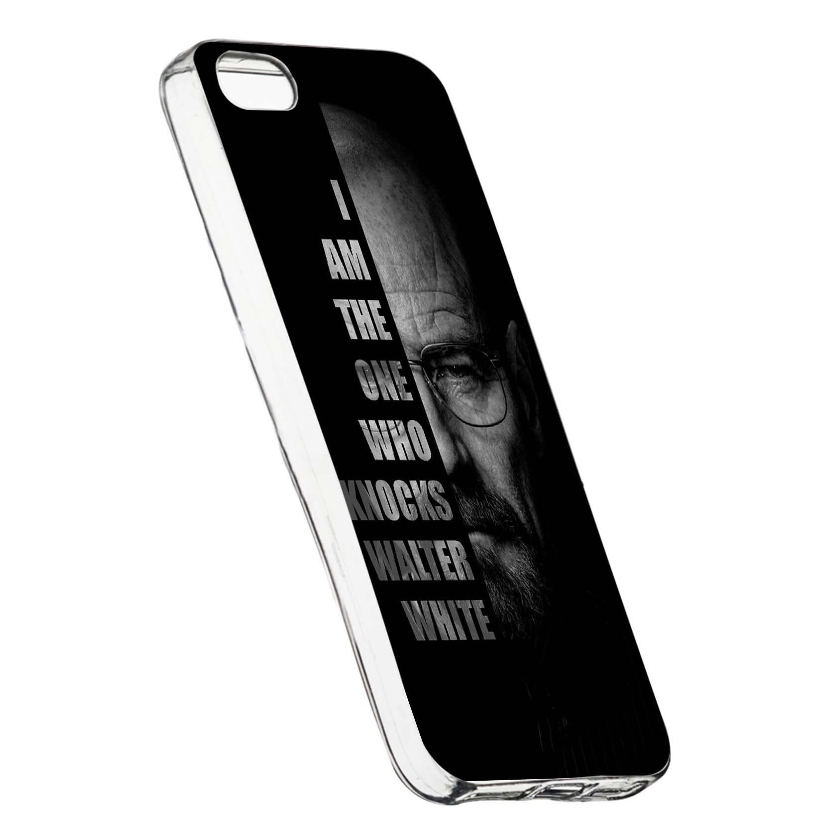 Husa de protectie Breaking Bad, Movie pentru Apple iPhone 5 / 5S / SE, rezistenta la uzura, anti-alunecare, din silicon Premium, 363