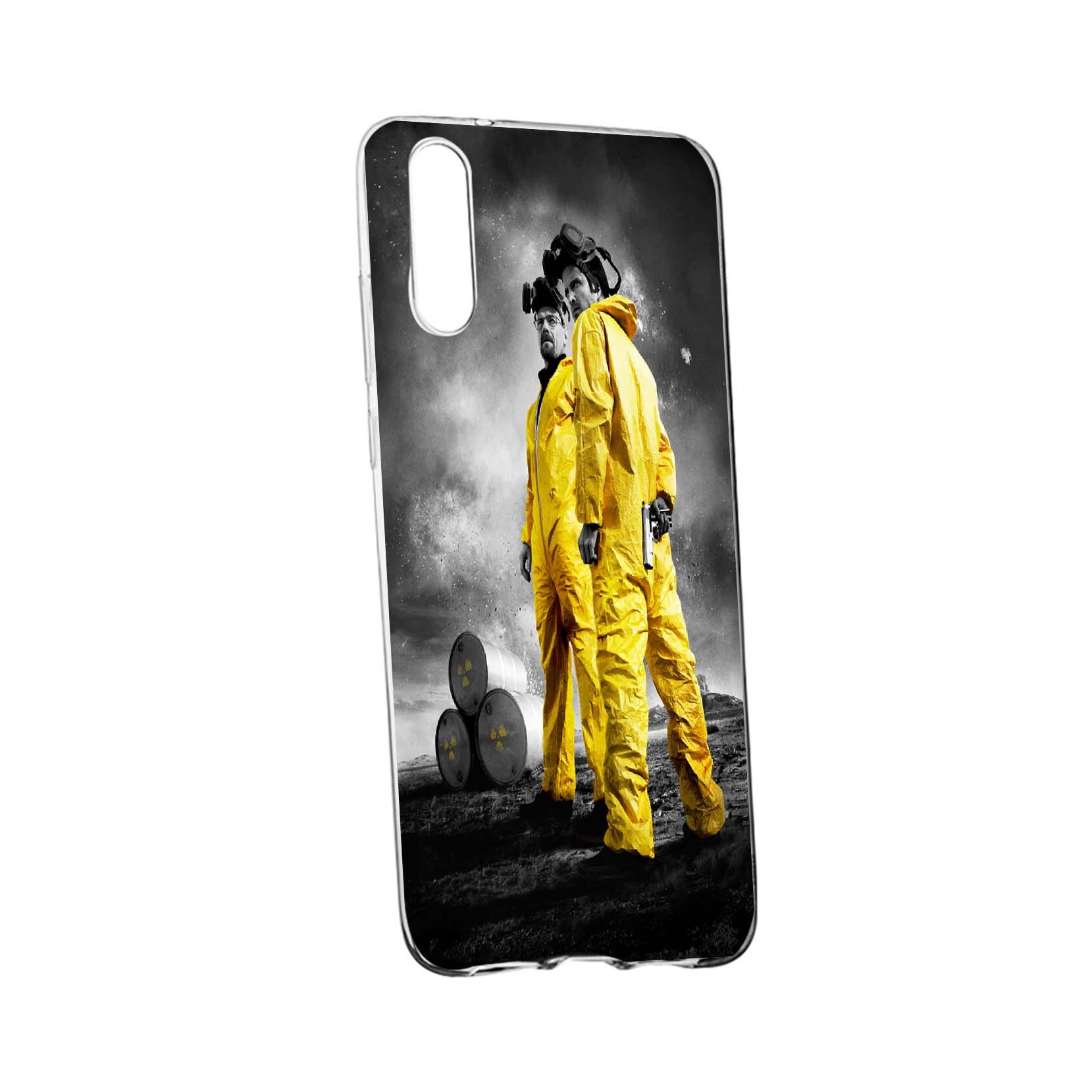 Husa de protectie Breaking Bad, Movie pentru Samsung Galaxy A7 2018, rezistenta la uzura, anti-alunecare, din silicon Premium, 364