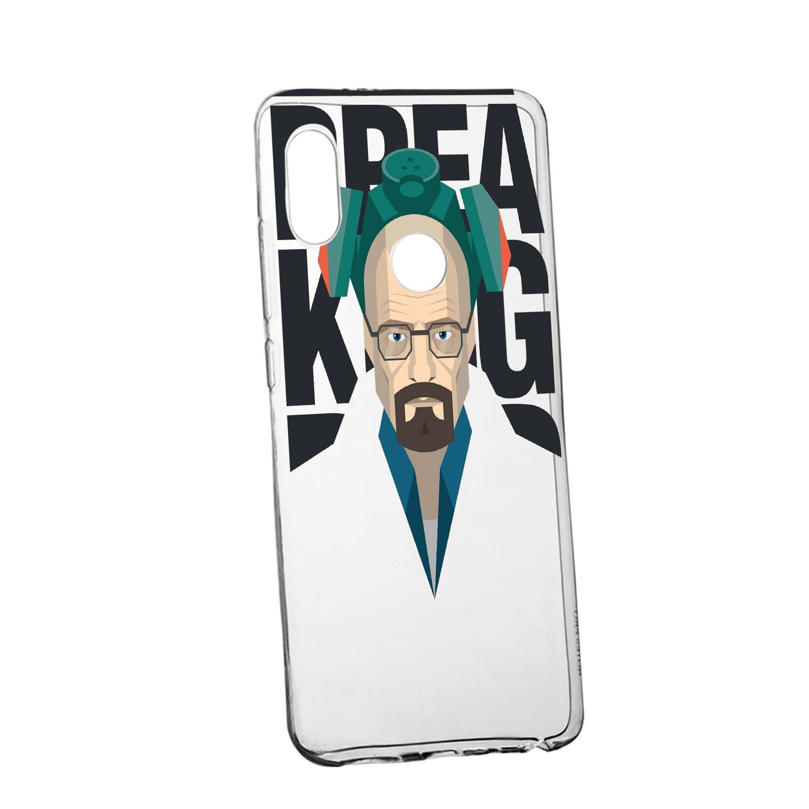 Husa de protectie Breaking Bad, Movie pentru Xiaomi Redmi Note 5 Pro / Note 5 Dual Camera, rezistenta la uzura, anti-alunecare, din silicon Premium, 365
