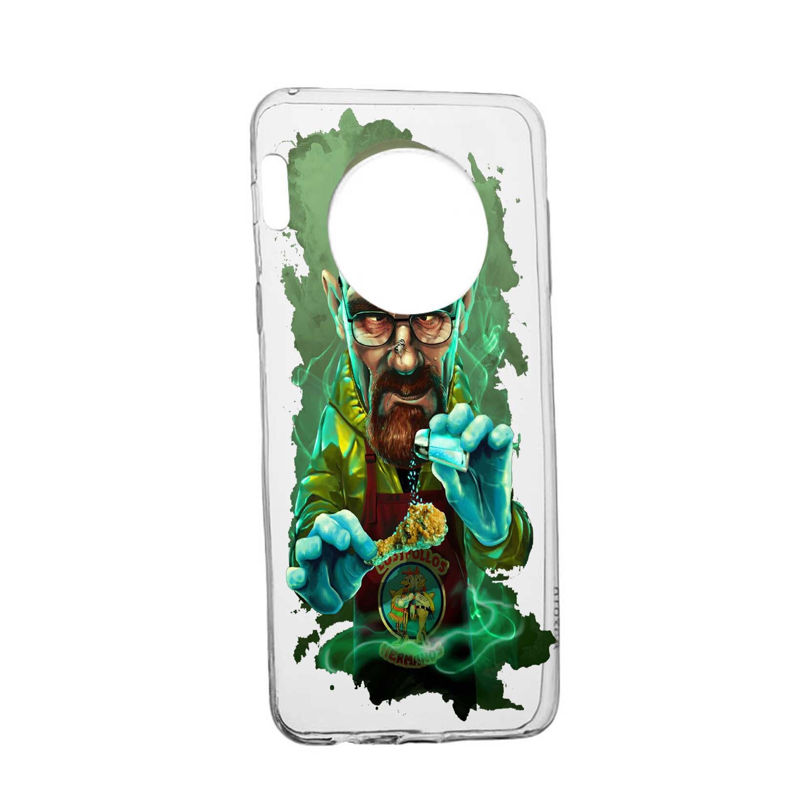 Husa de protectie Breaking Bad, Movie pentru Huawei Mate 30, rezistenta la uzura, anti-alunecare, din silicon Premium, 367