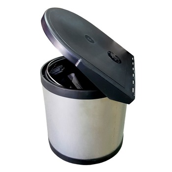 Cos de gunoi incorporabil, inox , 12 l Cos de gunoi incorporabil, inox , 12 l