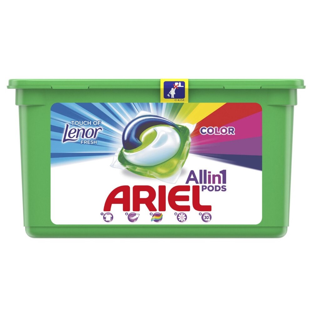Ariel detergent All In 1 Pods Color, Touch of Lenor, 39 capsule