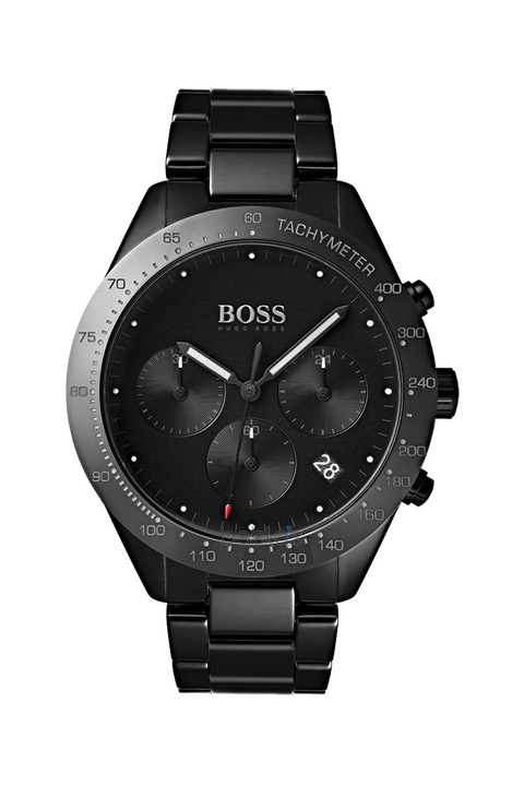 Boss Hugo Boss, Часовник с хронометър, Черен / Бял