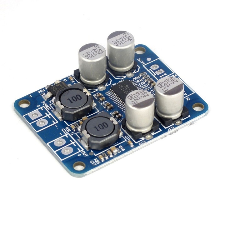 Amplificator audio, Elektroweb, 60 W, 12 - 24 V