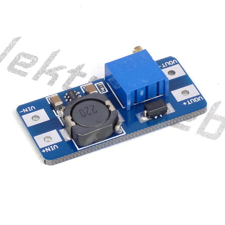 Повишаващ модул, Elektroweb, MT3608,4-28V, 2A
