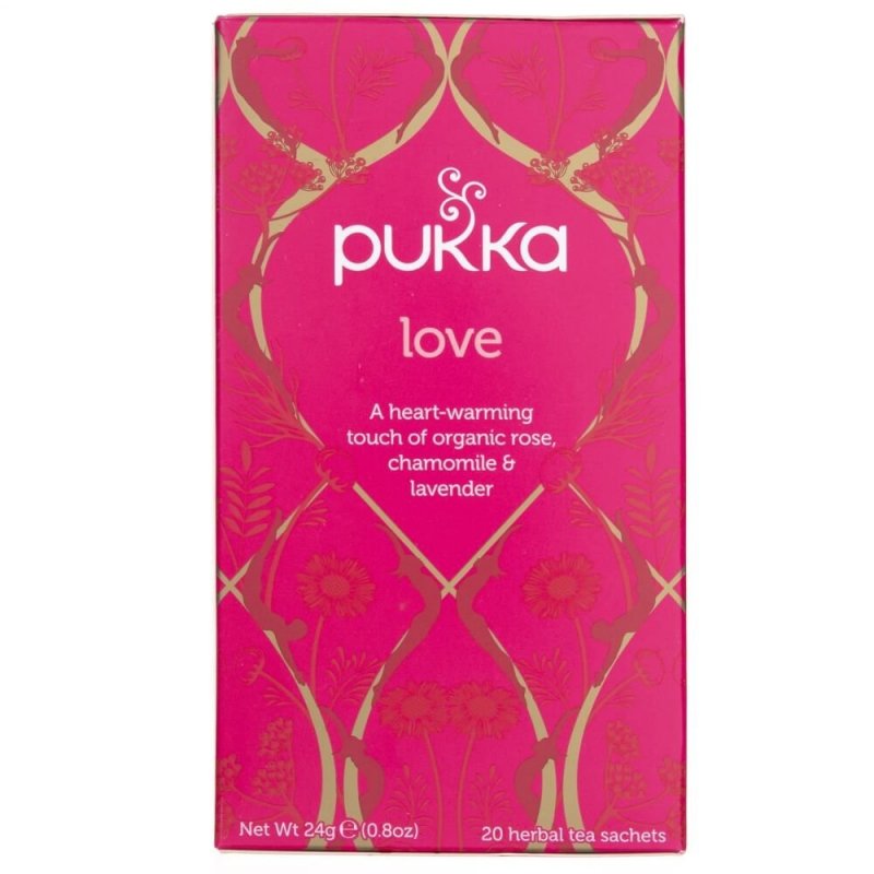 Ceai Pukka Love Relaxare 20 de pliculete
