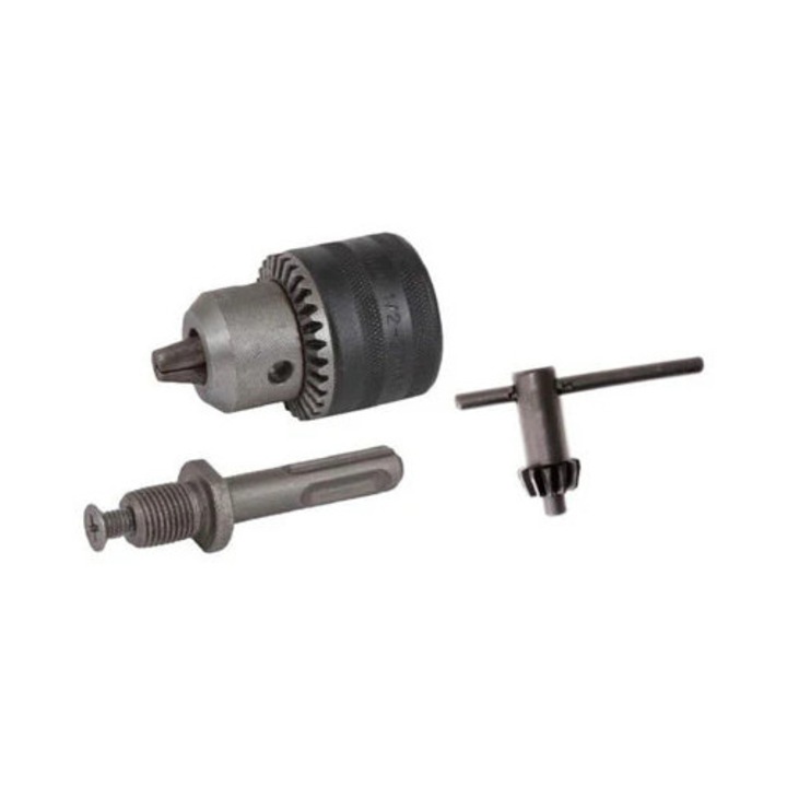 Set mandrina cu cheie si cu adaptor 1/2 13mm, 3 piese, Raider 999902