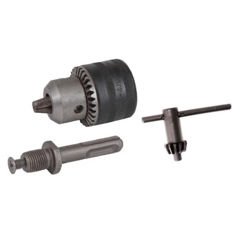 Set mandrina cu cheie si cu adaptor 1/2 13mm, 3 piese, Raider 999902 Set mandrina cu cheie si cu adaptor 1/2 13mm, 3 piese, Raider 999902