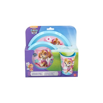 Set 3 bucati, plastic, Skye, turcoaz Set 3 bucati, plastic, Skye, turcoaz