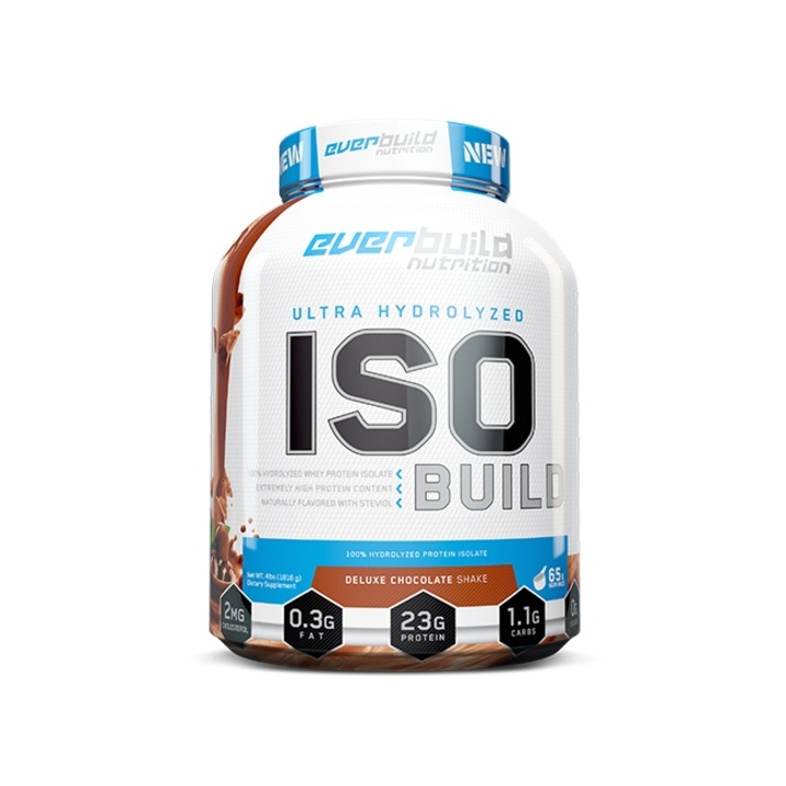 Суроватъчен протеин концентрат, Everbuild Iso Build, вкус мока капучино, 2,270 кг
