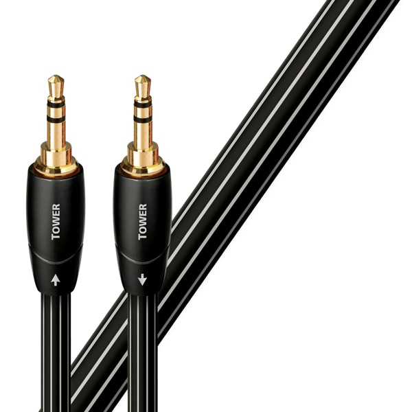 Cablu audio jack 3,5mm - jack 3,5mm AudioQuest Tower 1.5m