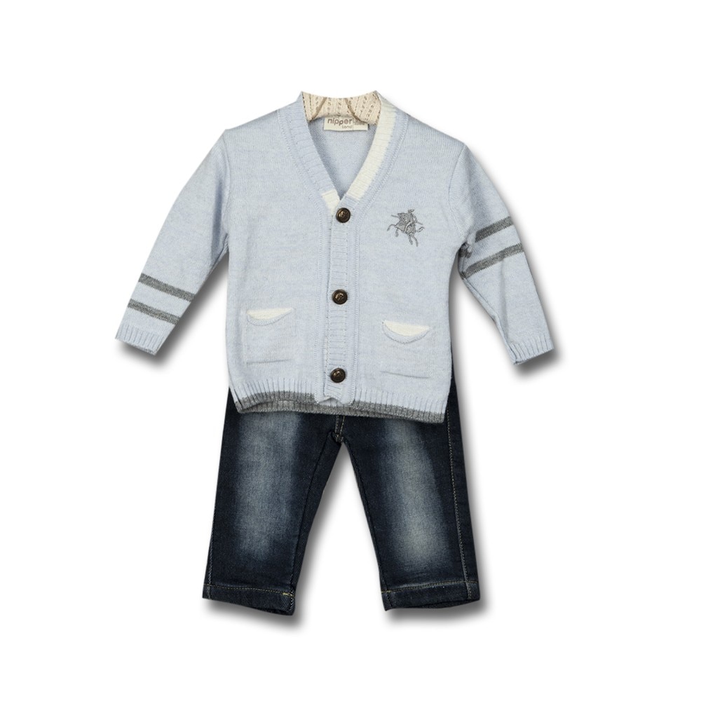 Compleu Jeans Baby Boy 1823 Bleu