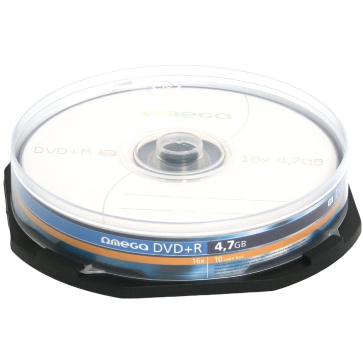 Omega DVD+R 4.7GB, 16X, 10 buc