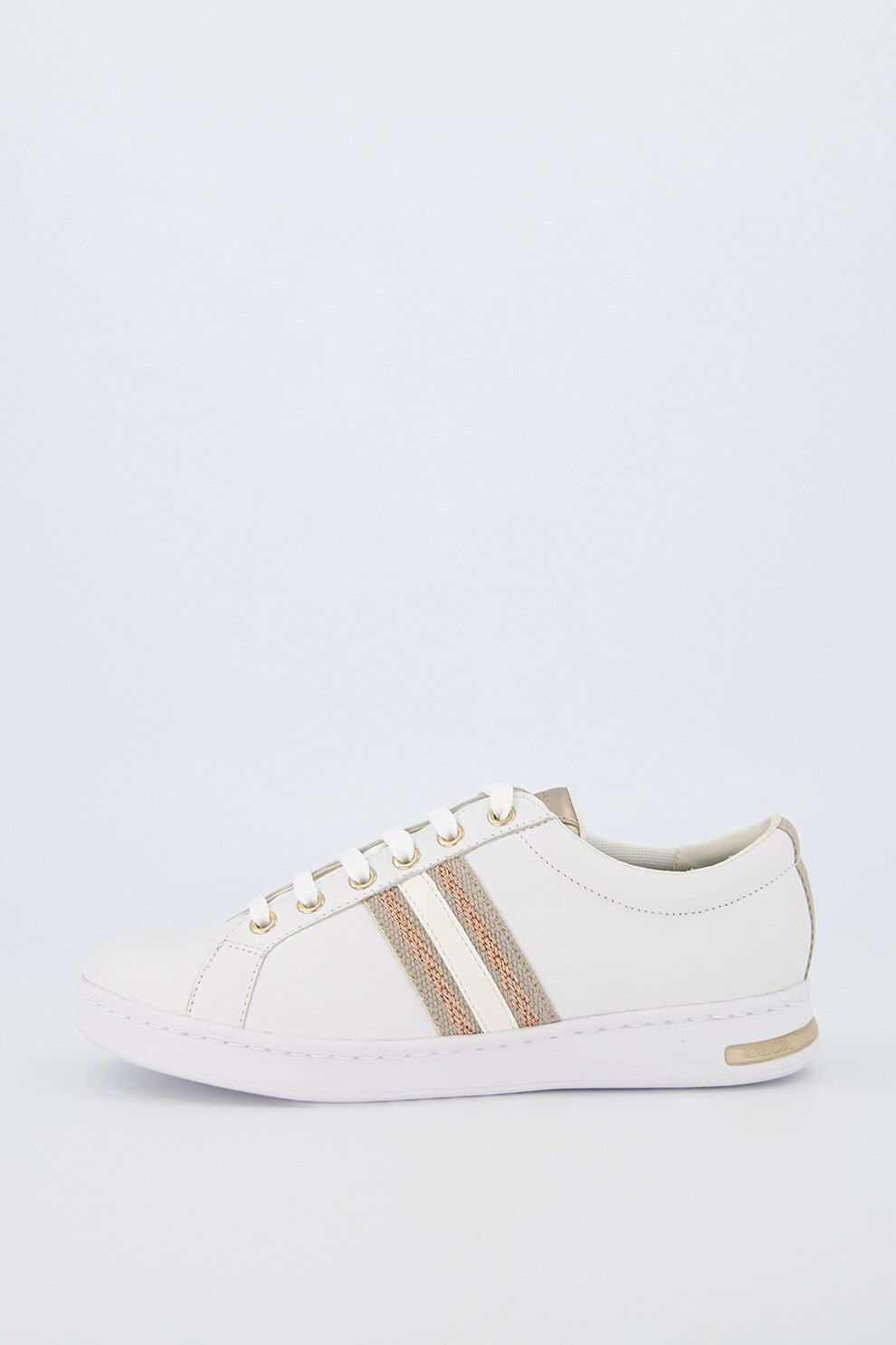 Geox, Pantofi sport de piele cu garnituri contrastante Jaysen