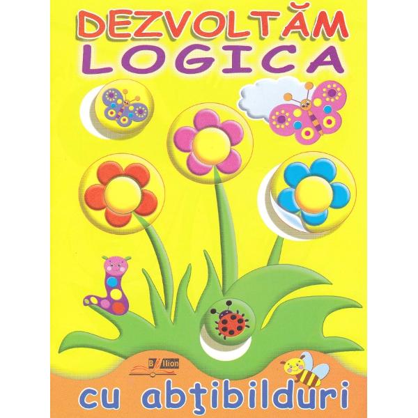 Dezvoltam logica cu abtibilduri: Flori