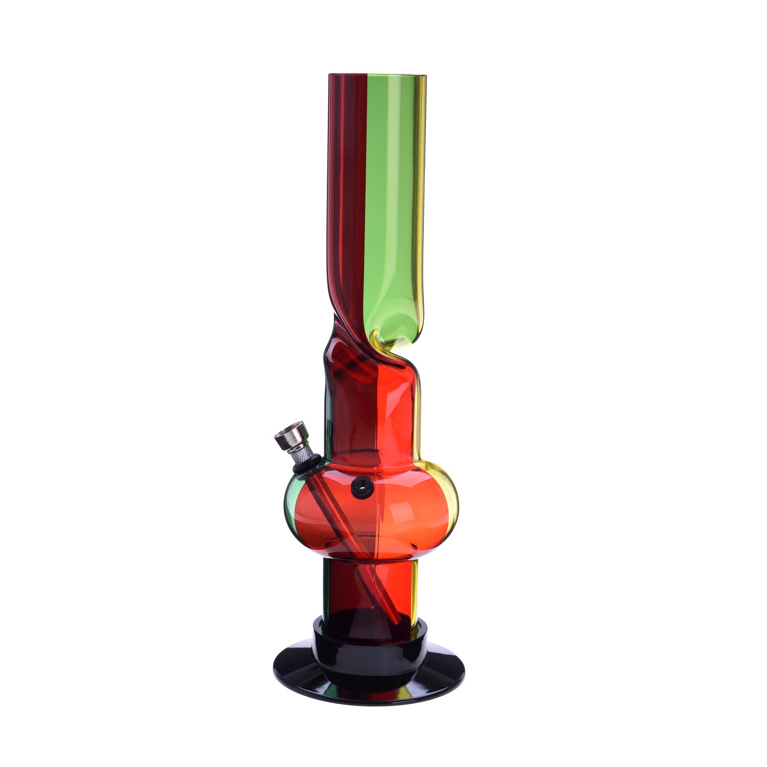 Bong Champ - Twist Rasta Color (32 cm)