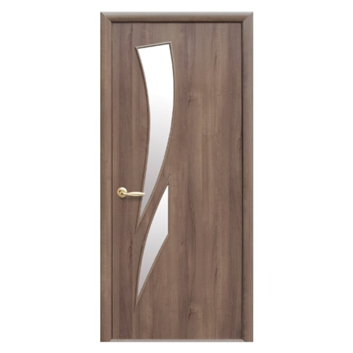 Интериорна врата модел Камеа-3, Елегант-21, Златна елха, 83/200 см