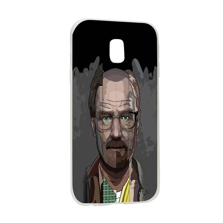 Husa de protectie Breaking Bad pentru Samsung Galaxy J7 2018, rezistenta la uzura, anti-alunecare, din silicon Premium, W358