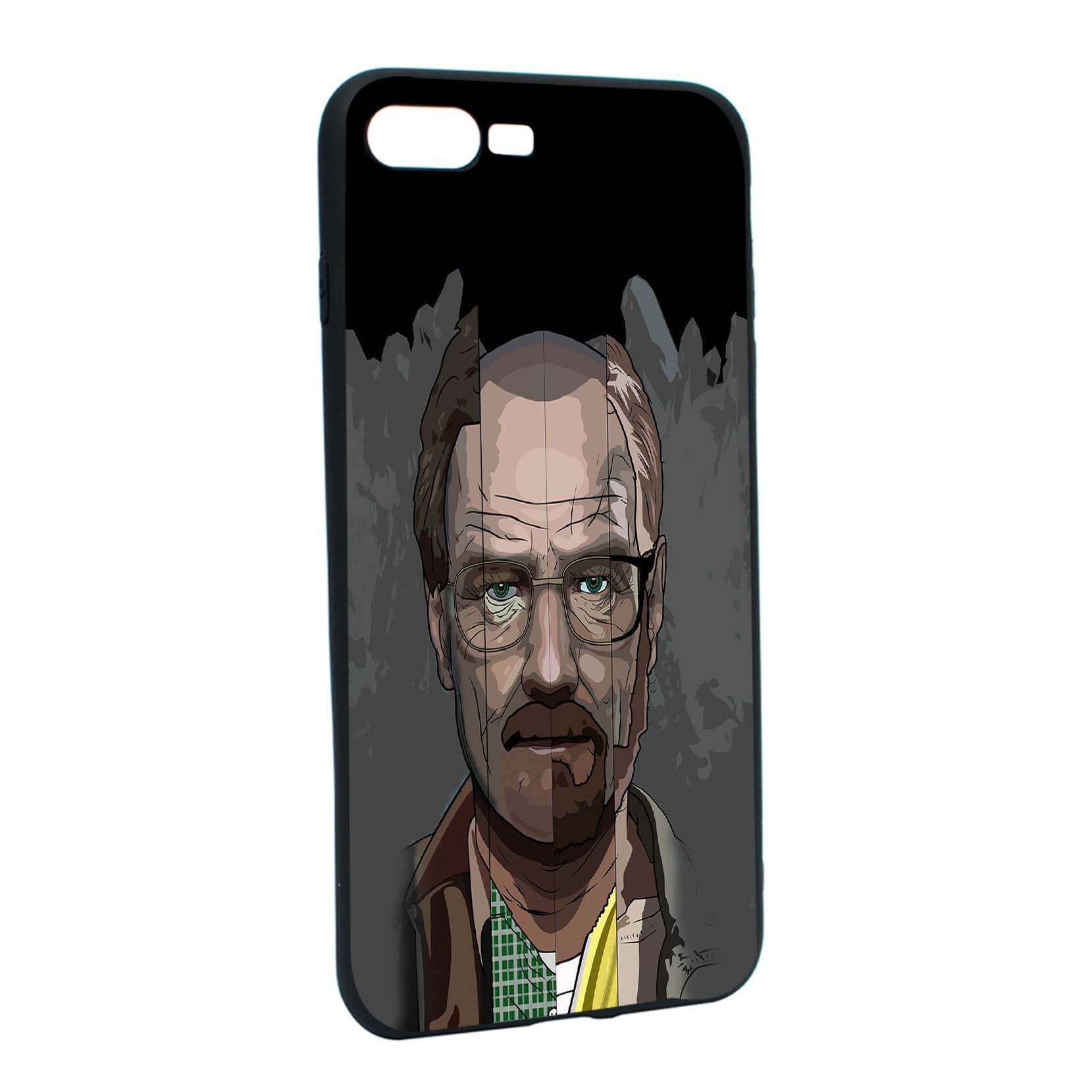 Husa de protectie Breaking Bad pentru Apple iPhone 7 Plus / 8 Plus, rezistenta la uzura, anti-alunecare, din silicon Premium, B358