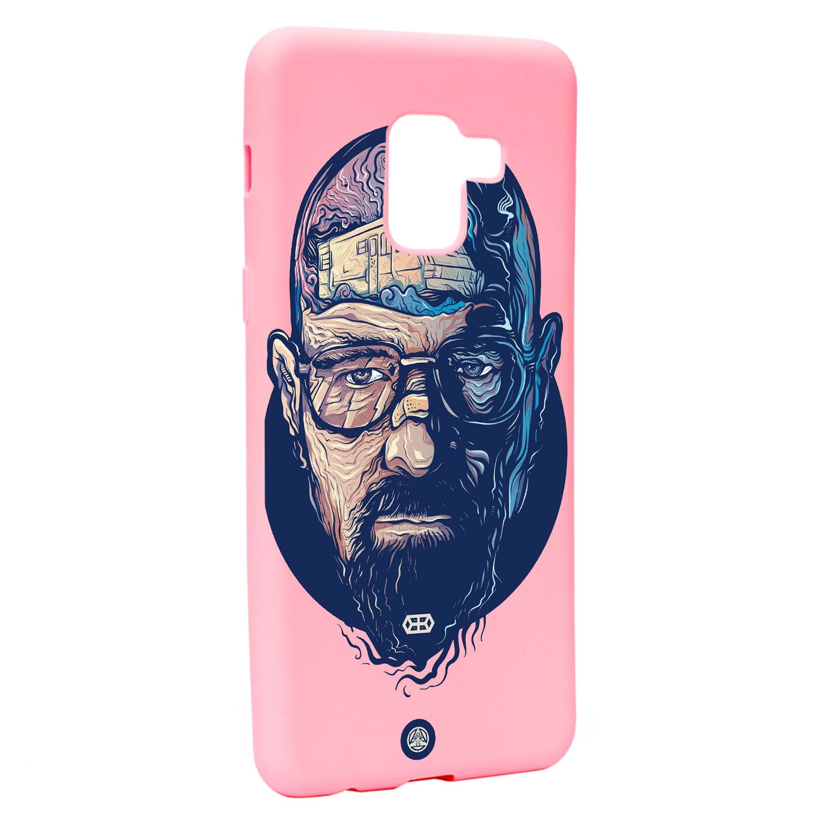 Husa de protectie Breaking Bad pentru Samsung Galaxy A5 2018, rezistenta la uzura, anti-alunecare, din silicon Premium, P359