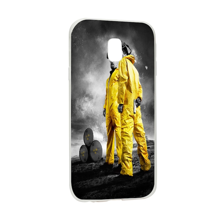 Husa de protectie Breaking Bad pentru Samsung Galaxy J7 2018, rezistenta la uzura, anti-alunecare, din silicon Premium, W364