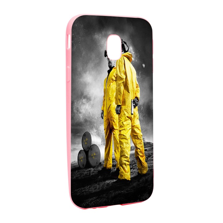 Husa de protectie Breaking Bad pentru Samsung Galaxy J7 2018, rezistenta la uzura, anti-alunecare, din silicon Premium, P364