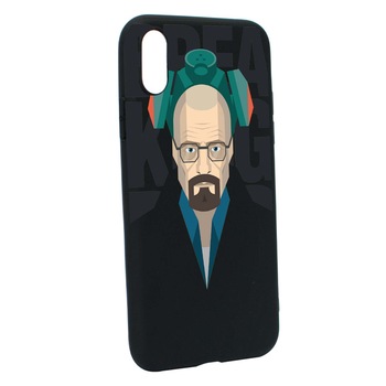 Husa de protectie Breaking Bad pentru Apple iPhone XS / X, rezistenta la uzura, anti-alunecare, din silicon Premium, B365 Husa de protectie Breaking Bad pentru Apple iPhone XS / X, rezistenta la uzura, anti-alunecare, din silicon Premium, B365