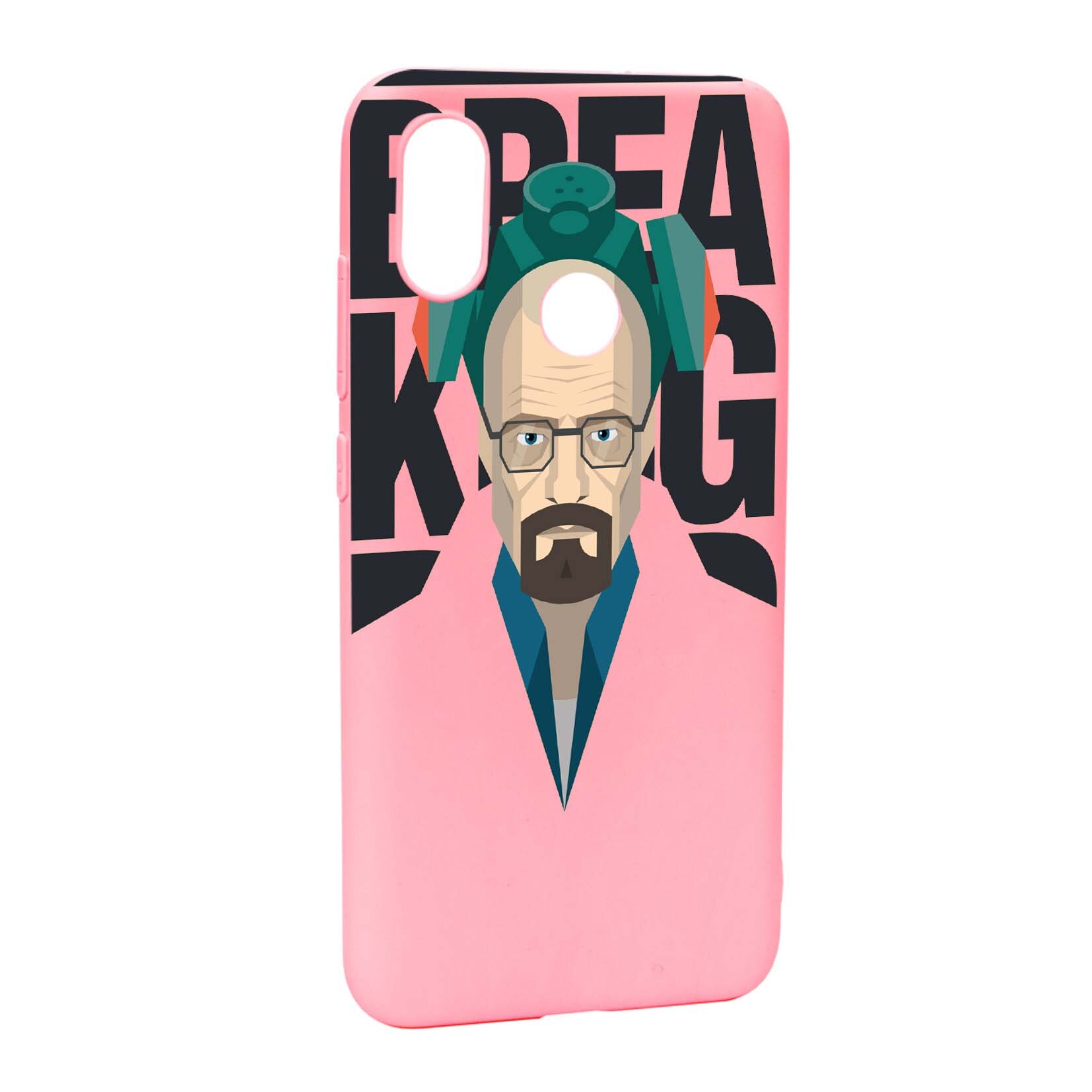 Husa de protectie Breaking Bad pentru Xiaomi Mi 8, rezistenta la uzura, anti-alunecare, din silicon Premium, P365