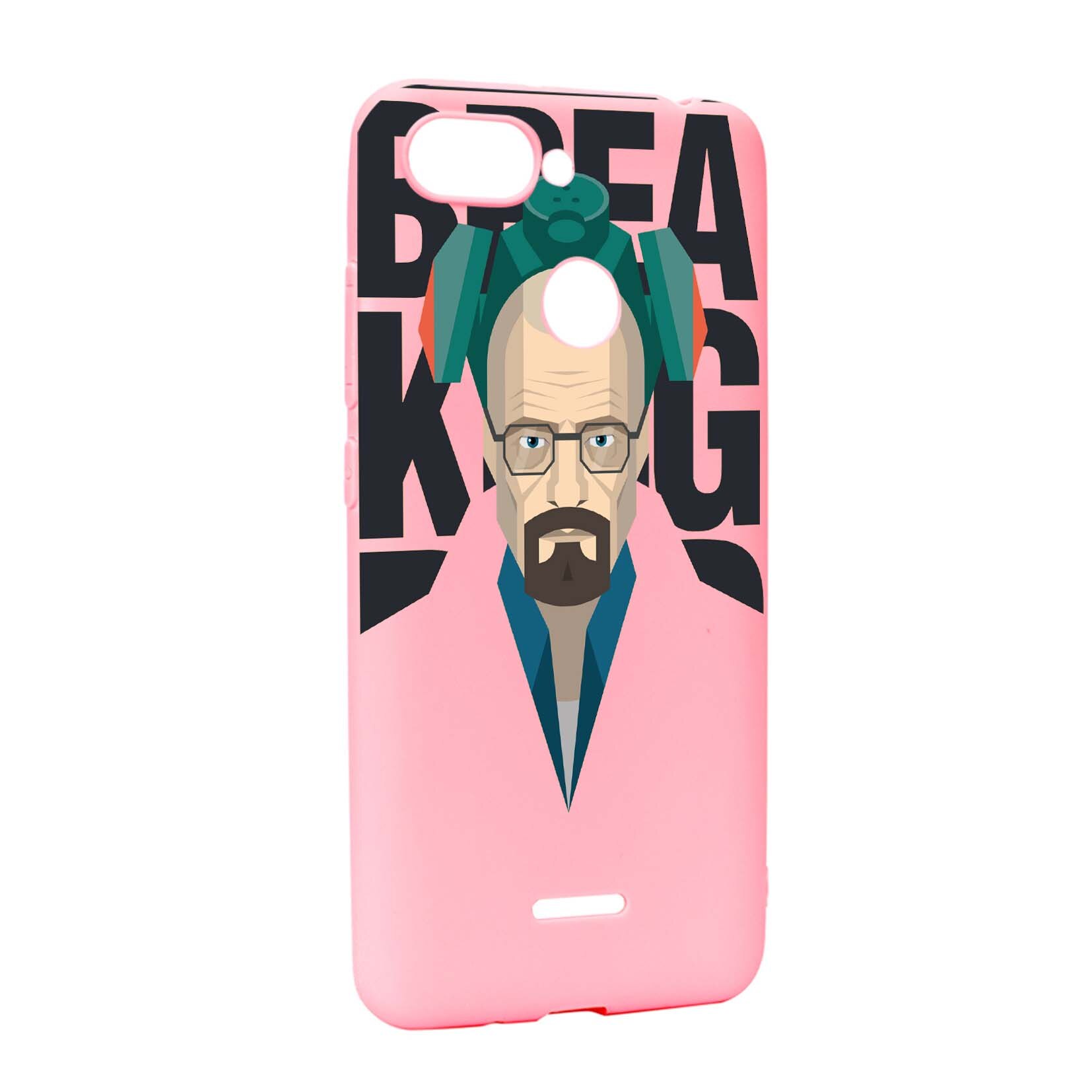 Husa de protectie Breaking Bad pentru Xiaomi Redmi 6, rezistenta la uzura, anti-alunecare, din silicon Premium, P365