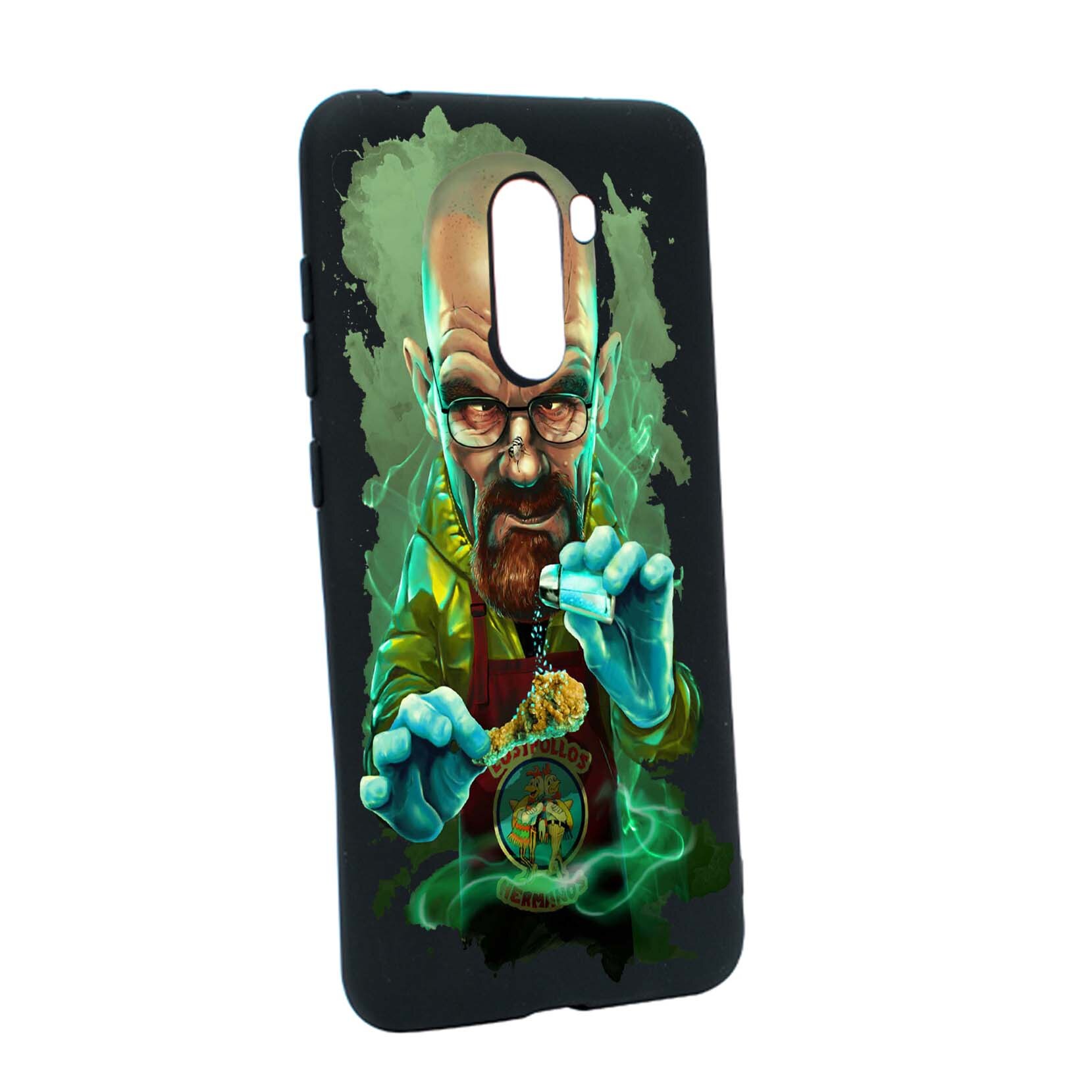 Husa de protectie Breaking Bad pentru Xiaomi PocoPhone F1, rezistenta la uzura, anti-alunecare, din silicon Premium, B367