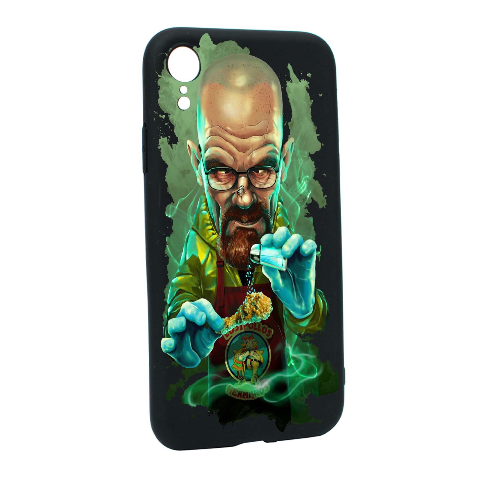 Husa de protectie Breaking Bad pentru Apple iPhone XR, rezistenta la uzura, anti-alunecare, din silicon Premium, B367