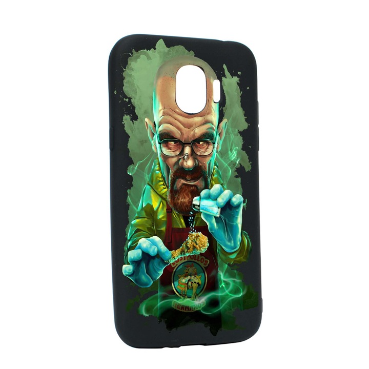 Husa de protectie Breaking Bad pentru Samsung Galaxy J4 2018, rezistenta la uzura, anti-alunecare, din silicon Premium, B367