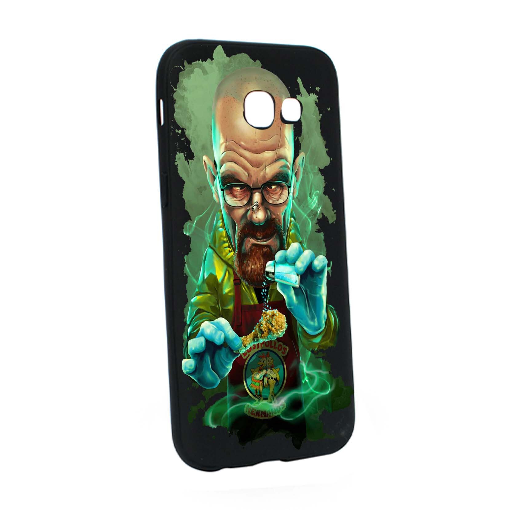 Husa de protectie Breaking Bad pentru Samsung Galaxy A3 2017, rezistenta la uzura, anti-alunecare, din silicon Premium, B367