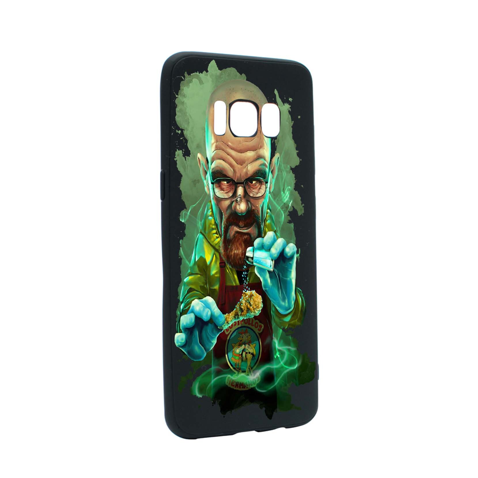 Husa de protectie Breaking Bad pentru Samsung Galaxy S8 Plus, rezistenta la uzura, anti-alunecare, din silicon Premium, B367