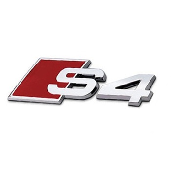 Emblema Audi S4 spate portbagaj Emblema Audi S4 spate portbagaj