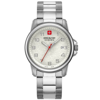 Ceas barbatesc Swiss Military Hanowa 06-5231.7.04.001.10 Swiss Rock 39mm, 5ATM, Argintiu Ceas barbatesc Swiss Military Hanowa 06-5231.7.04.001.10 Swiss Rock 39mm, 5ATM, Argintiu