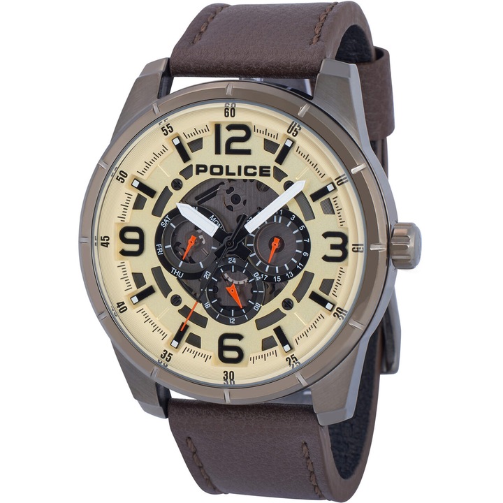 Мъжки часовник Police PL15663JSU.14, 48mm, 3ATM