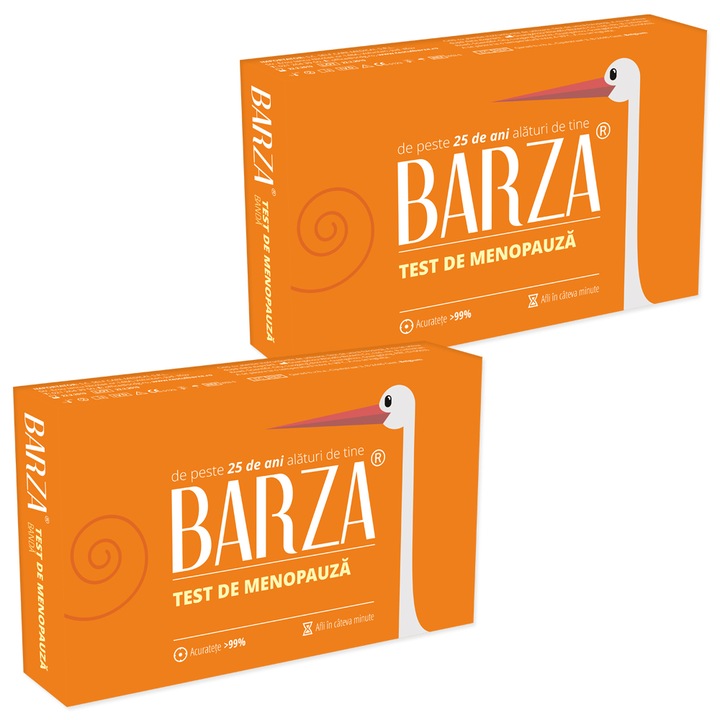 Pachet promo Test rapid pentru Menopauza BARZA 1+1