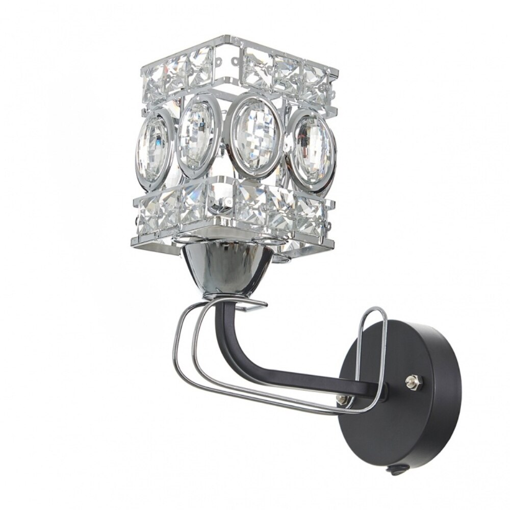 Aplica, Negru, 1xE27, 2021/1W BK