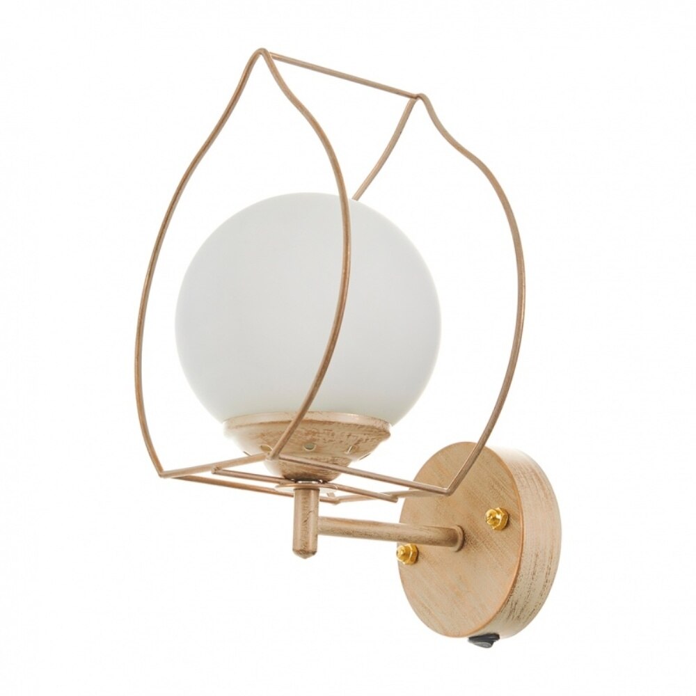 Aplica, Alb-Aur, 1xE27, 2004/1W YG